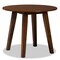 Baxton Studio Rava Modern and Contemporary Walnut Brown Finished Wood 5-Piece Dining Set 179-11388-10895-Zoro - alternate 2